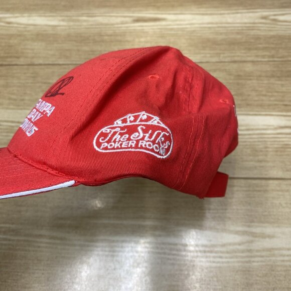 Tampa Bay Downs Horse Rasing Autographed Cap Snap Back The Silk Poker Room - Picture 5 of 14